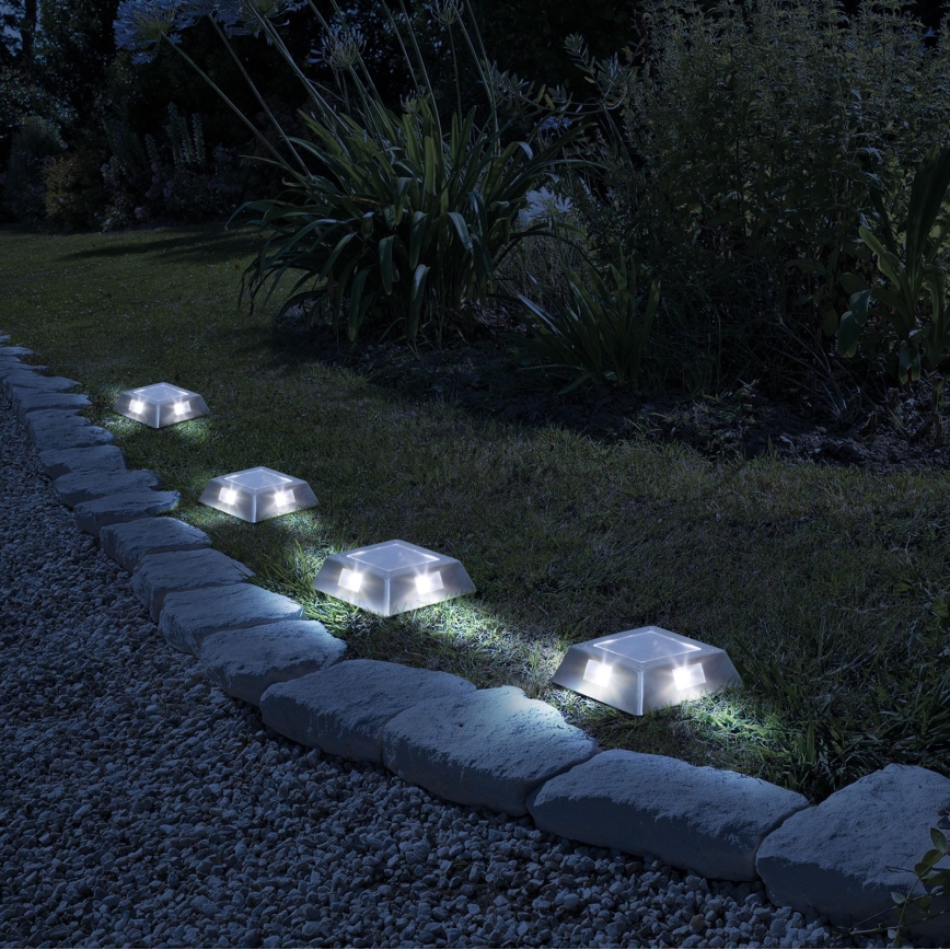 LED Saulės energijos lempa LED/1,2V 600mAh IP44