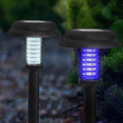 LED Saulės energijos lempa su vabzdžių gaudykle LED/0,1W/1,2V IP44 600 mAh