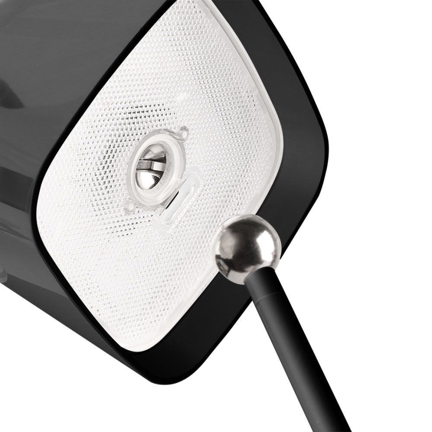 LED Saulės energijos pritemdoma magnetinė jutiklinė įkraunama stalinė lempa LED/5W/5V 3000-6000K 3600 mAh IP65 juoda