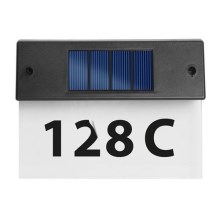 LED Saulės energijos namo numeris LED/1,2V/600 mAh IP44