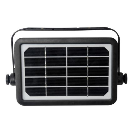 LED Saulės energijos prožektorius su judesio ir sutemų jutikliu EPAD LED/5W/3000 mAh 3,7V 4000K IP65