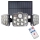 LED saulės energijos prožektorius su judesio jutikliu LED/20W/3,7V 1200 mAh IP44 + RC