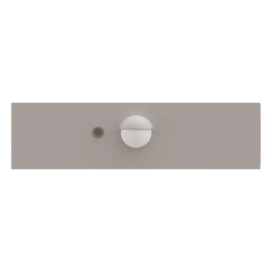 LED Saulės energijos prožektorius su judesio jutikliu LED/3,7V 1200mAh 4000K IP65 balta