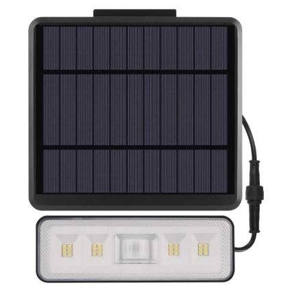 LED Saulės energijos prožektorius su judesio jutikliu LED/3,7V 2500mAh 4000K IP54
