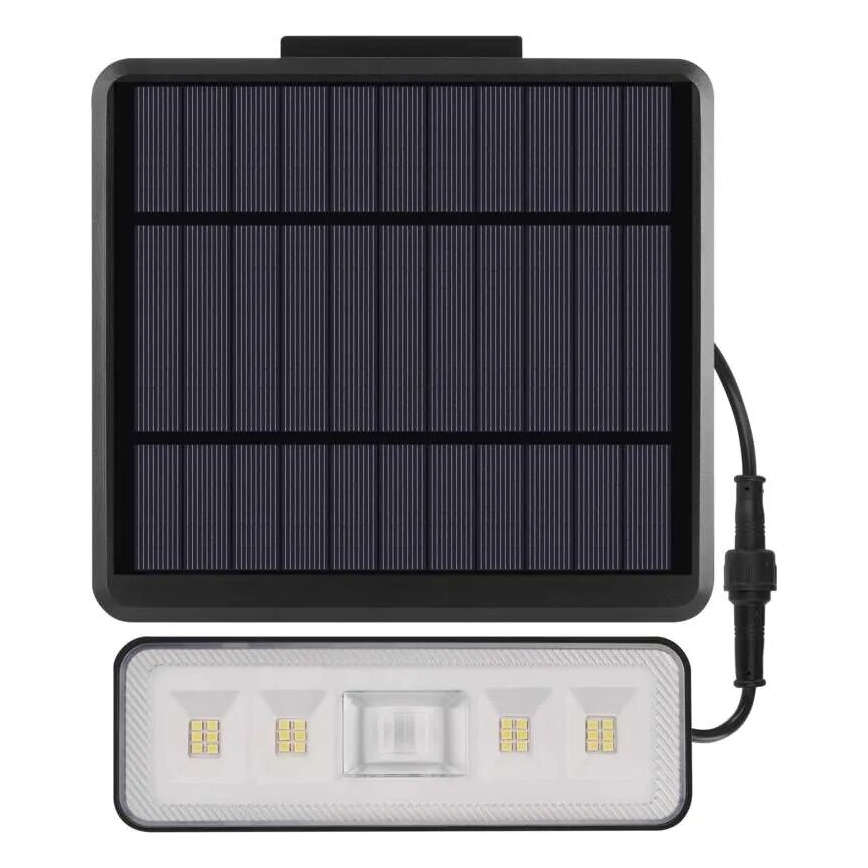 LED Saulės energijos prožektorius su judesio jutikliu LED/3,7V 2500mAh 4000K IP54