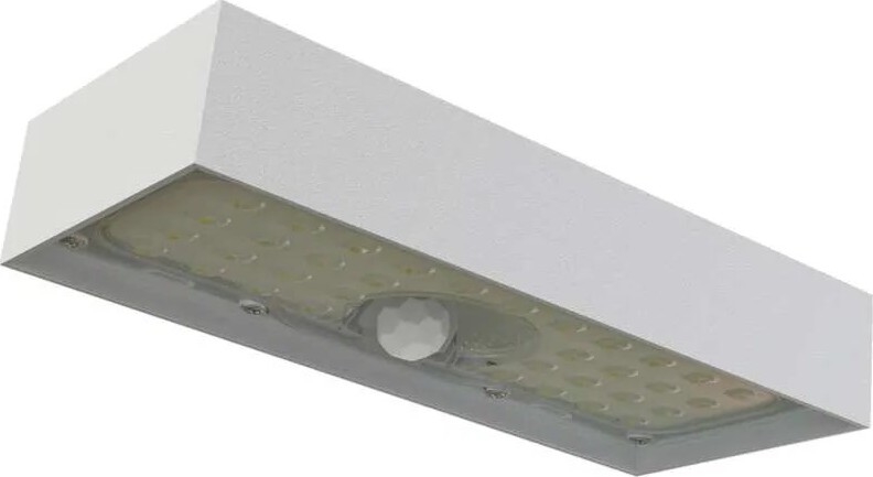 LED Saulės energijos prožektorius su judesio jutikliu LED/3,7V 3000mAh 4000K IP65 balta