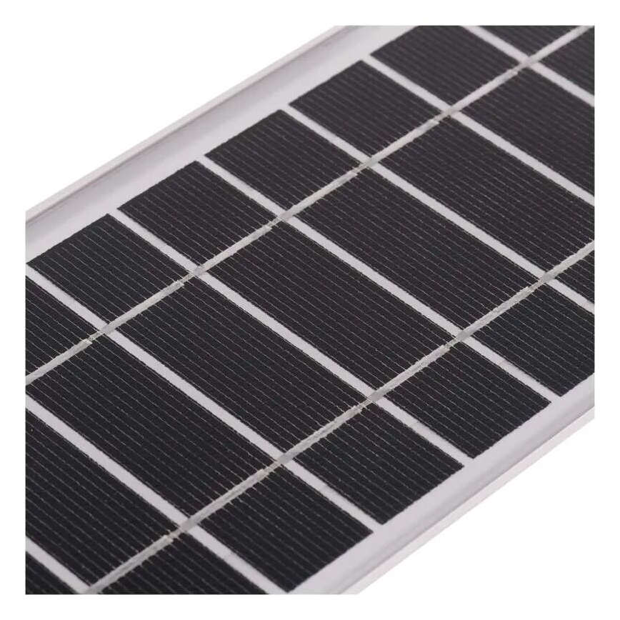 LED Saulės energijos prožektorius su judesio jutikliu LED/3,7V 3000mAh 4000K IP65 juoda