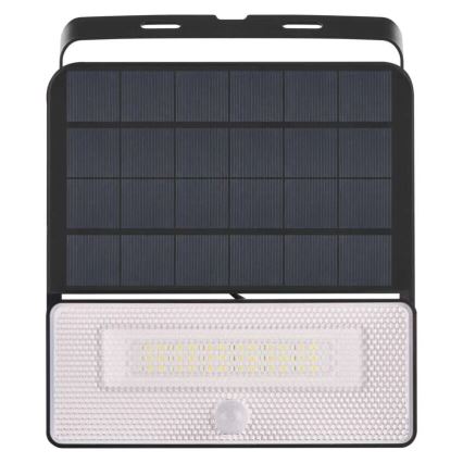 LED Saulės energijos prožektorius su judesio jutikliu LED/3,7V 3600mAh 4000K IP54