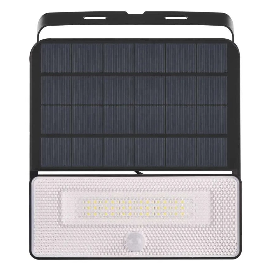LED Saulės energijos prožektorius su judesio jutikliu LED/3,7V 3600mAh 4000K IP54