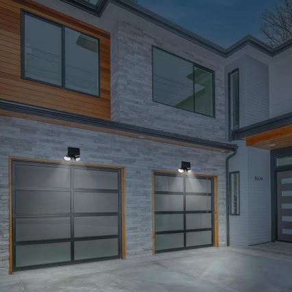 LED Saulės energijos prožektorius su jutikliu 2xLED/4W/5V IP65