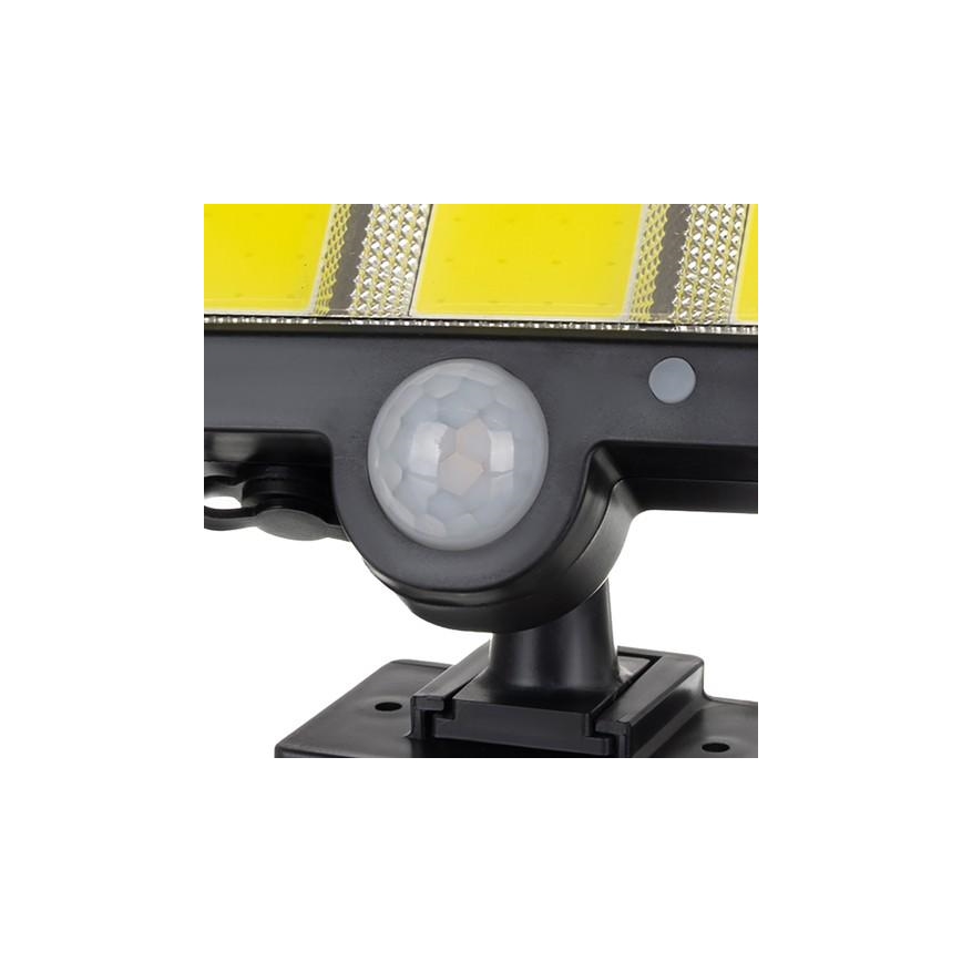 LED Saulės energijos prožektorius su jutikliu INTEGRA LED/3W/3,7V IP44 + valdymo pultas