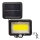 LED Saulės energijos prožektorius su jutiklliu DUO LED/1W/3,7V 1200 mAh IP44