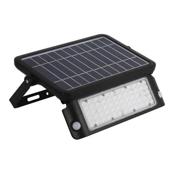 LED Saulės energijos prožektorius su jutiklliu LED/10W/3,7V 4000K IP65 7200 mAh