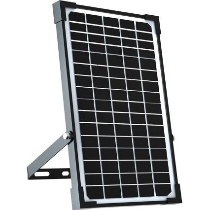 LED Saulės energijos prožektorius su jutiklliu LED/30W/6,4V 6400K 6000 mAh + nuotolinio valdymo pultas