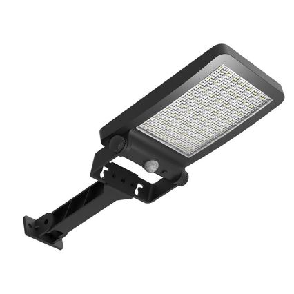 LED Saulės energijos prožektorius su jutiklliu LED/5W/3,7V 4000K IP54 juoda