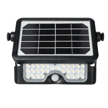 LED Saulės energijos prožektorius su jutiklliu LED/5W/3,7V 4000K IP65 3000 mAh