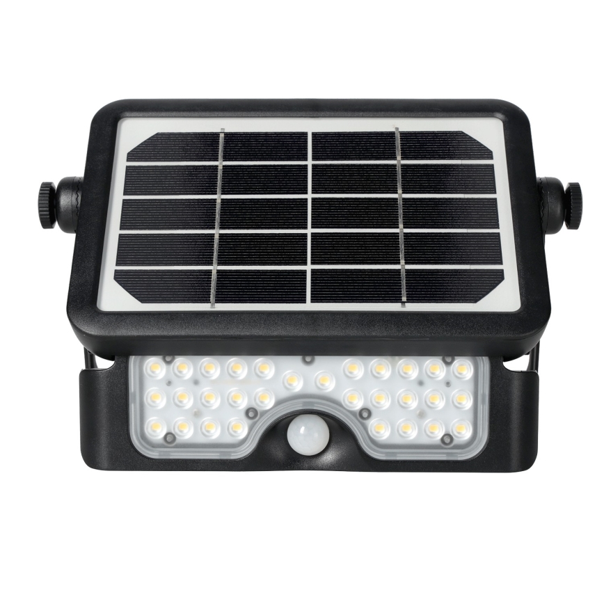 LED Saulės energijos prožektorius su jutiklliu LED/5W/3,7V 4000K IP65 3000 mAh