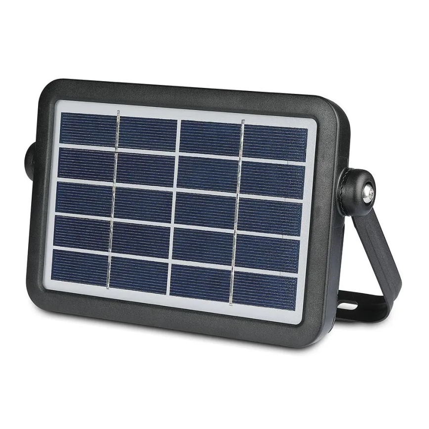 LED Saulės energijos prožektorius su jutiklliu LED/5W/3,7V IP65 4000K 3000 mAh