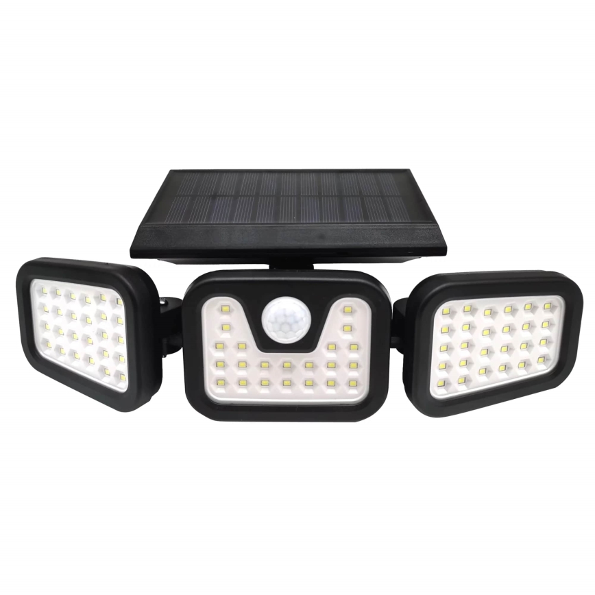 LED Saulės energijos prožektorius su jutiklliu TRIO LED/0,6W/3,7V 1200 mAh IP44