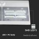 LED Saulės energijos sieninis šviestuvas su jutikliu LED/7W/3,7V 4000K IP65 baltas