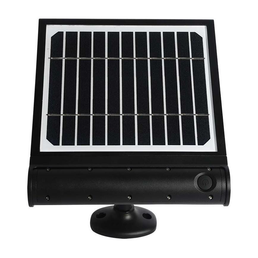 LED Saulės energijos sieninis šviestuvas su jutikliu LED/8W/3,7V IP65 3000K