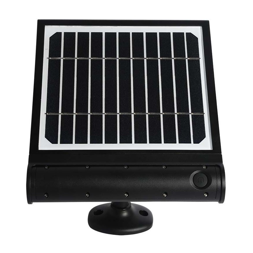 LED Saulės energijos sieninis šviestuvas su jutikliu LED/8W/3,7V IP65 4000K