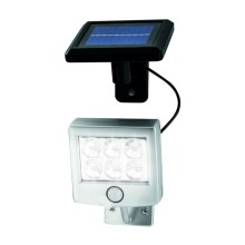 LED Saulės energijos šviestuvas su judesio ir prieblandos jutikliu LED/3xAA IP44