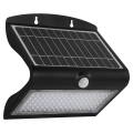 LED Saulės energijos šviestuvas su judesio jutikliu LED/6,8W/4000 mAh 3,7V IP65