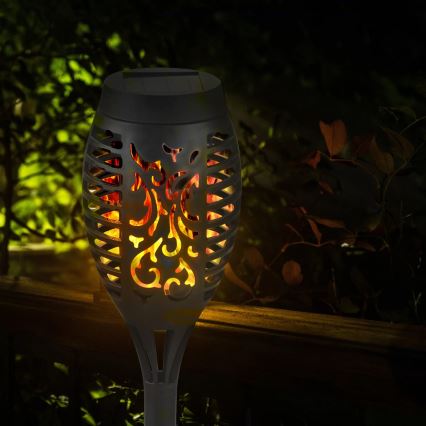 LED Saulės energijos šviestuvas su jutikliu FUEGO LED/1,2V 200 mAh IP44