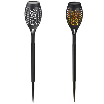 LED Saulės energijos šviestuvas su jutikliu FUEGO LED/1,2V 200 mAh IP44