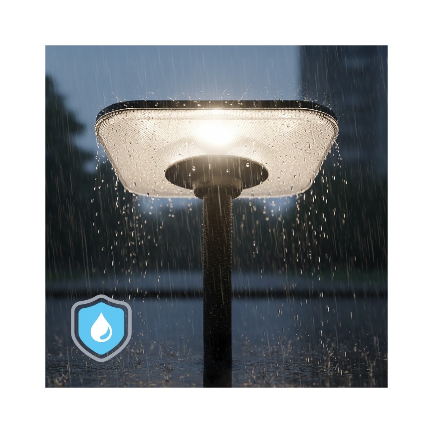 LED saulės gatvės šviestuvas su jutikliu SOLSUMI LED/25W/3,2V 3000/4000/6500K IP54 24000 mAh + nuotolinis valdymas