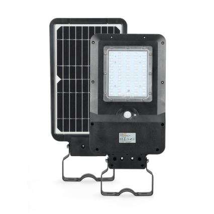 LED Saulės gatvės šviestuvas su jutikliu STREET LED/15W/7,4V 4000K IP65 5400 mAh