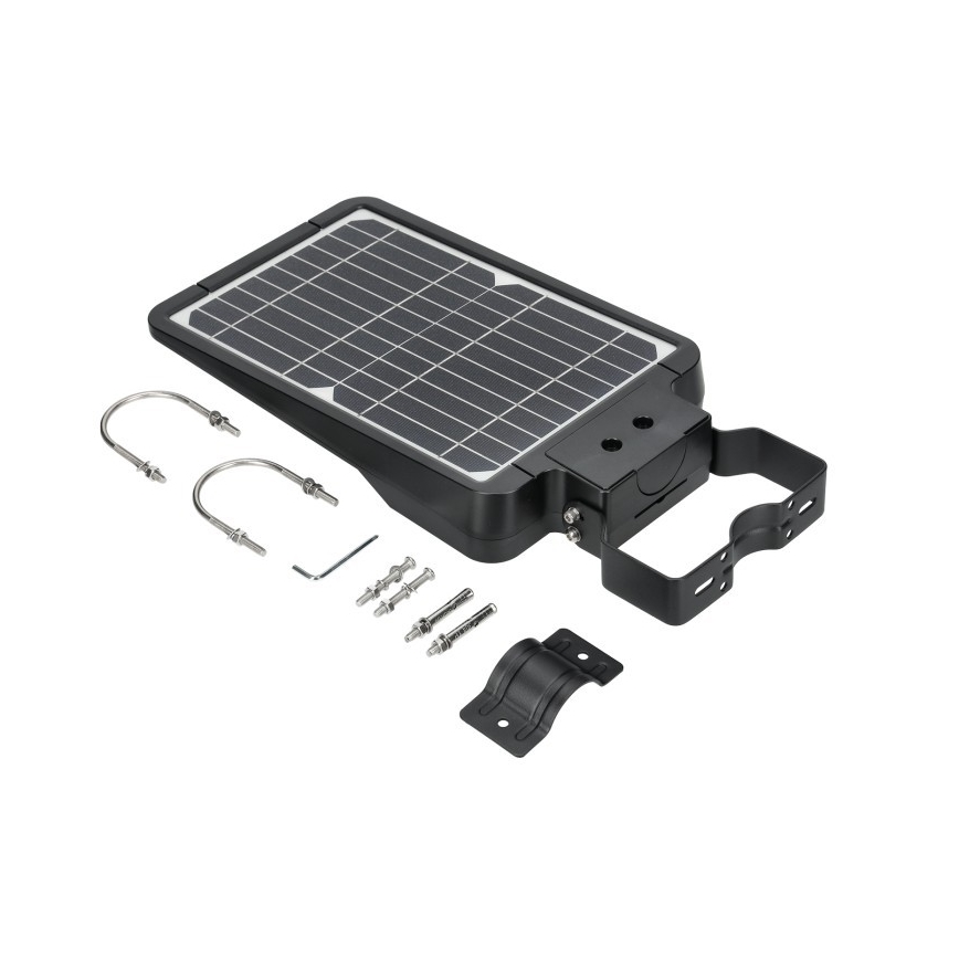 LED Saulės gatvės šviestuvas su jutikliu STREET LED/15W/7,4V 4000K IP65 5400 mAh