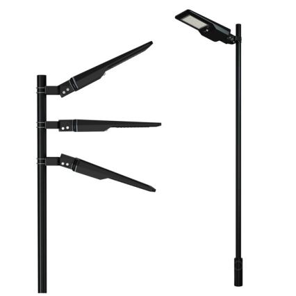 LED saulės gatvės šviestuvas su jutikliu STREET LED/20W/7,4V 3000/4000/6000K IP65 5400 mAh