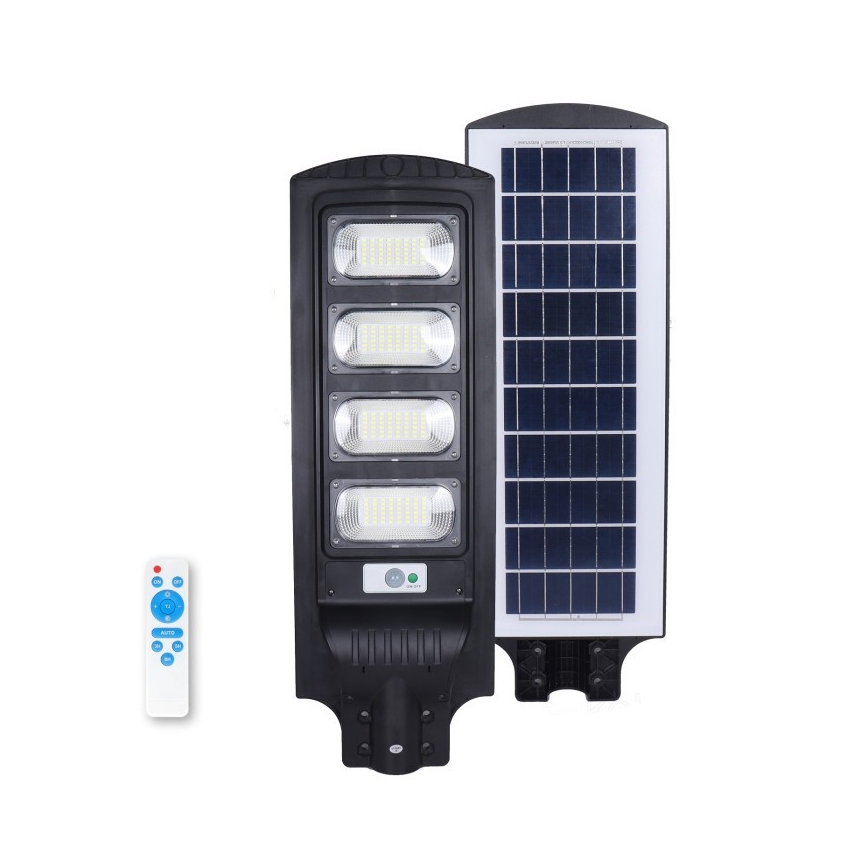 LED reguliuojama saulės gatvės lempa su jutikliu URBI LED/11W/3,2V 6500K 15000 mAh IP54 + nuotolinis valdymas