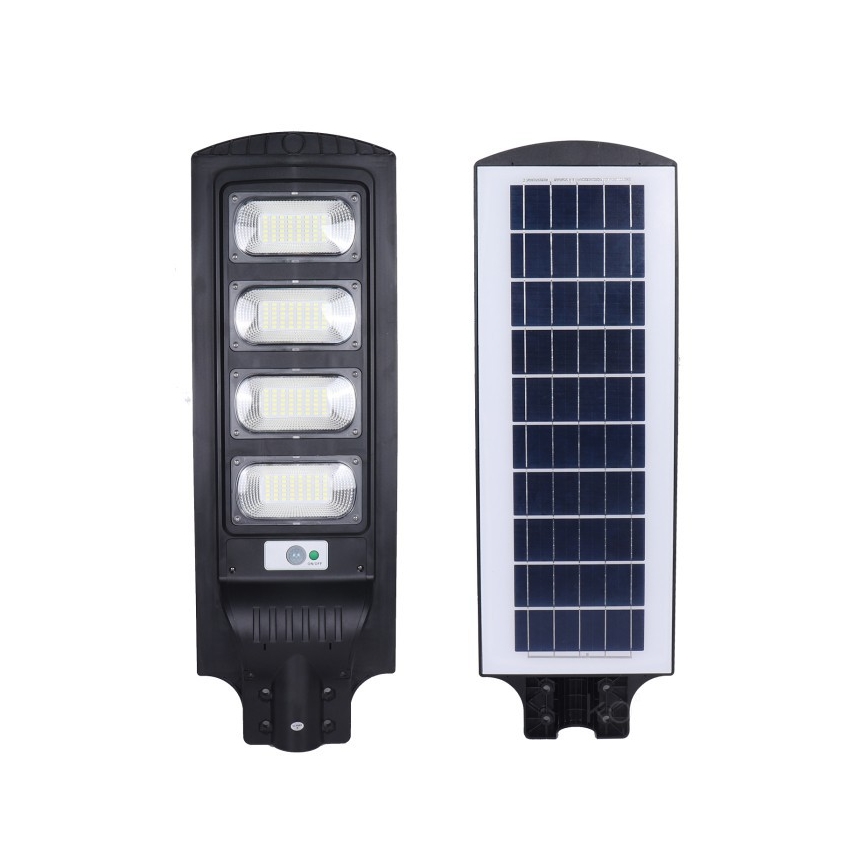 LED reguliuojama saulės gatvės lempa su jutikliu URBI LED/11W/3,2V 6500K 15000 mAh IP54 + nuotolinis valdymas