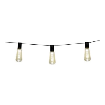 LED Saulės girlianda 3,35 m 10xLED/1,2V 600 mAh