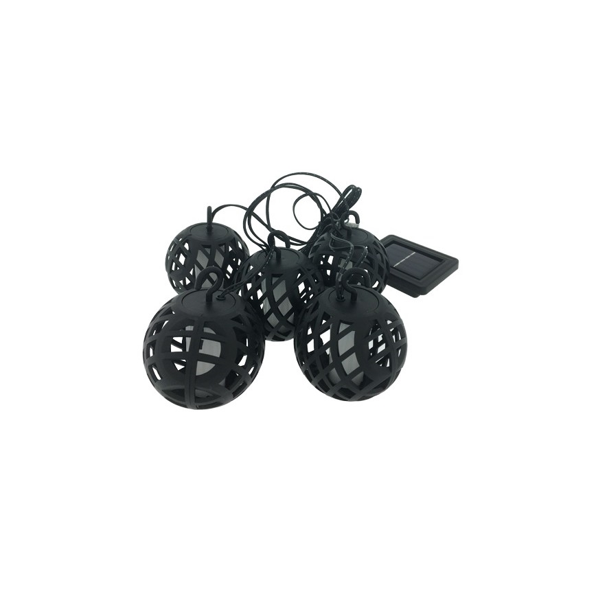 LED Saulės girlianda 60xLED/2m IP44