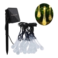 LED Saulės girlianda su aušros jutikliu 20xLED/0,72W/1,2V 600 mAh 4,7m IP44