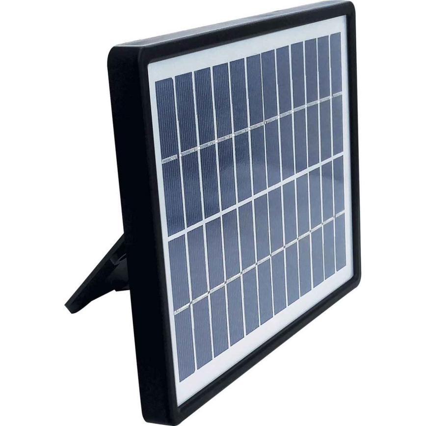 LED Saulės jutiklio prožektorius TOMI LED/10W/7,4V 1800 mAh IP44