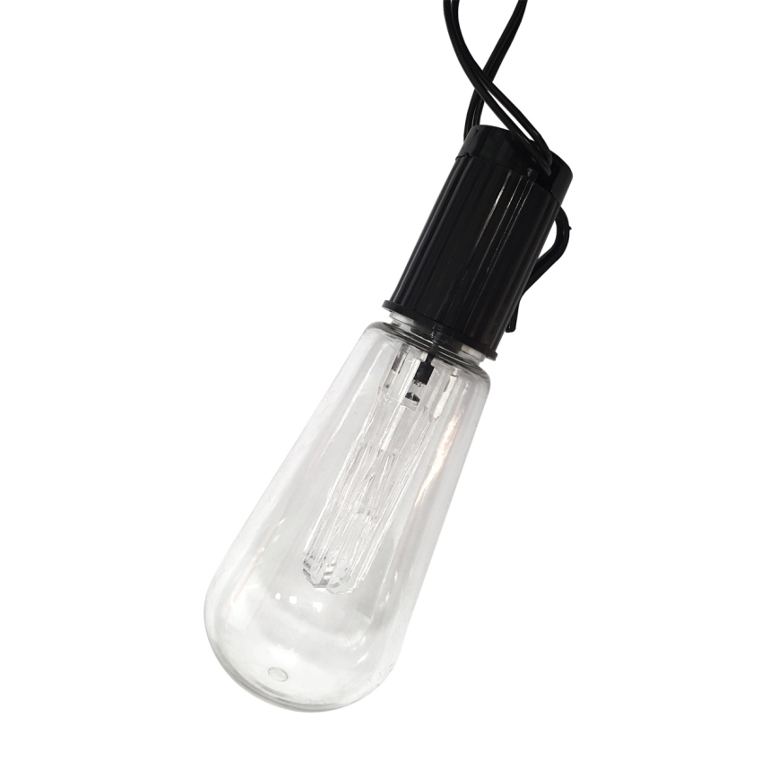 LED Saulės lauko grandinė 10xLED/1,2V 300 mAh 2,2 m IP44