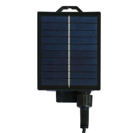 LED šviesos reguliavimas saulės lauko grandinė PARTY 10xE27/3,7V 10 m IP44 + nuotolinio valdymo pultas