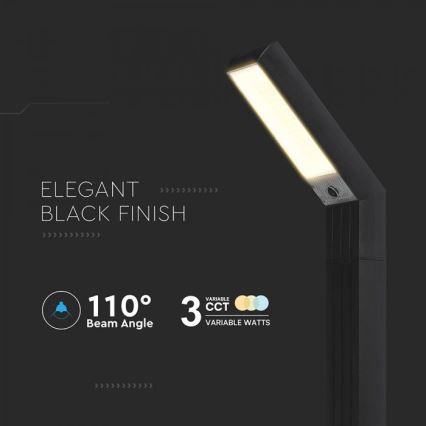 LED saulės lempa 2 viename LED/1,5W/3,7V IP65 1500 mAh