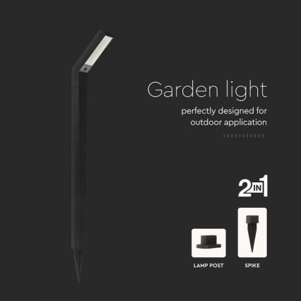 LED saulės lempa 2 viename LED/1,5W/3,7V IP65 1500 mAh
