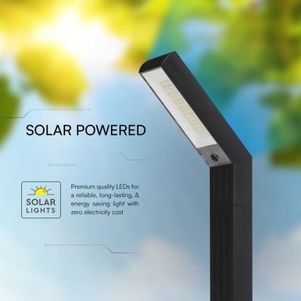 LED saulės lempa 2 viename LED/1,5W/3,7V IP65 1500 mAh
