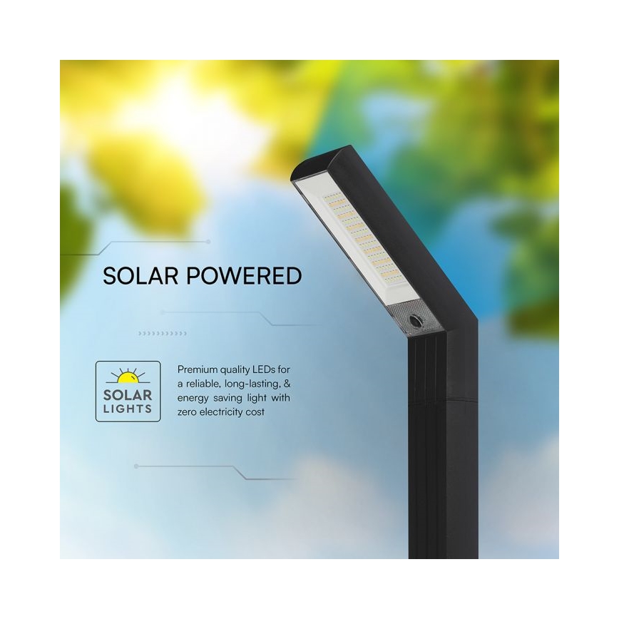 LED saulės lempa 2 viename LED/1,5W/3,7V IP65 1500 mAh