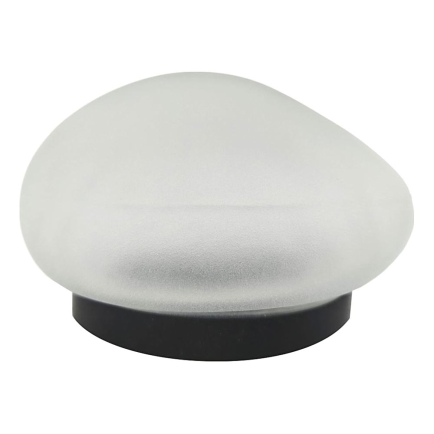 LED saulės lempa 2xLED/1,2V 300 mAh IP44 juoda/balta