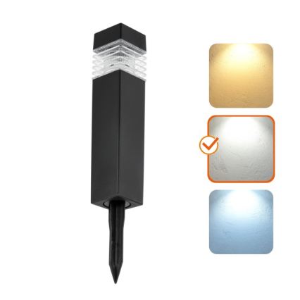 LED saulės lempa AURORA LED/1xAAA 4000K IP44 100 mAh