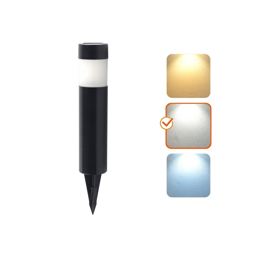 LED saulės lempa AURORA LED/1xAAA 4000K IP44 100 mAh