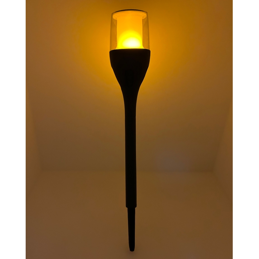 LED saulės lempa LED/1,2V 800 mAh IP44 juoda